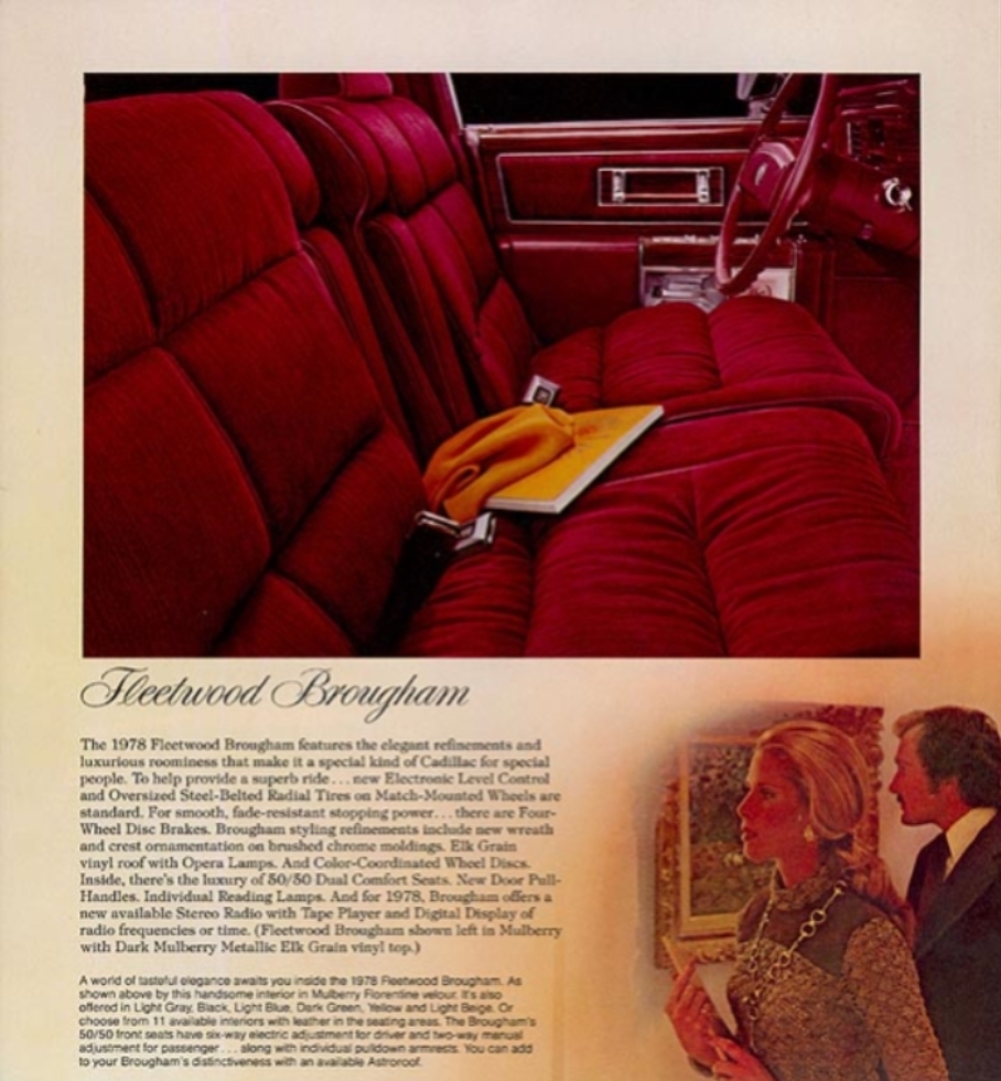 1978 Cadillac Full-Line Brochure Page 10